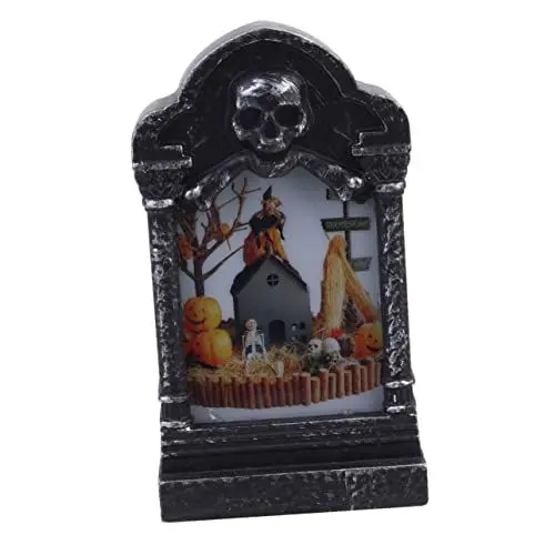 Produktbild: ORFOFE Halloween Grabstein Licht 2 Stück Dekorative Lampen Für Halloween Decor Licht Party Supplies