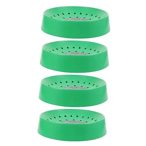 Produktbild: ORFOFE 4 Stück Taubenstall Brieftaubennest Papageiennest Verschachtelung Hängender Nestkäfig Nesting-Pads Luke Hauskäfig Vogelbrutbett Taubenschüsselmatte Hängendes Vogelnest Huhn Plastik