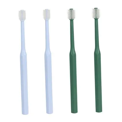 Produktbild: ORFOFE 4 Stück Zahnbürste dog toothbrush cat toothbrush Zahnpflegeprodukte für Haustiere Kätzchen Zubehör Tufting-Kit Spielzeuge Hunde Zahnpasta Haustierzubehör Heimtierbedarf tpe