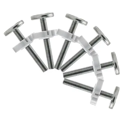 Produktbild: ORFOFE Teile Verlängerung Schrauben Hardware Kit Stangen M10 * 80 Schrauben Für Pet Gates