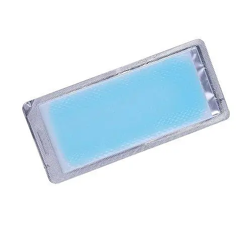 Produktbild: ORFOFE 8St Kühlpaste fieber stirnpflaster gelkissen gegen fieber kaltes Pad für Fieber fieberkopfpflaster fieberkühlendes pflaster bläulich blueriiot kühlende Gelpflaster kühle Paste