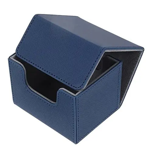 Produktbild: ORFOFE Sammelkarten Aufbewahrungsbox Spielkarten Aufbewahrungskoffer Pu Leder Kartenhalter Box Für Schreibtisch