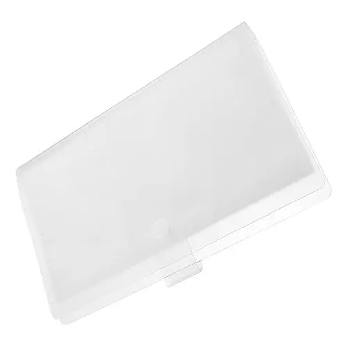 Produktbild: ORFOFE Postkarten-sammelalbum Mit Großes Transparentes Fotoalbum Für Erinnerungen Karten Und Notizen Doppelseitige Aufbewahrung Für Scrapbooking Und -projekte