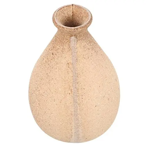 Produktbild: ORFOFE Blumenvase Aus Holz Einzigartige Form Dekorative Vase Für Zuhause Und Dekoration