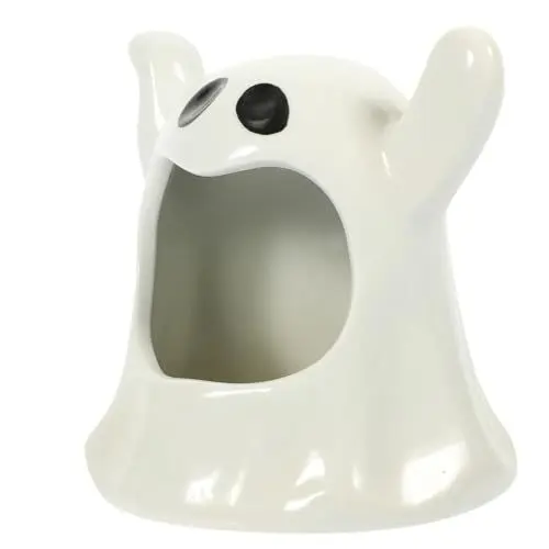 Produktbild: ORFOFE Keramik Geist Kerzenhalter Halloween Teelicht Container Tisch Für Home