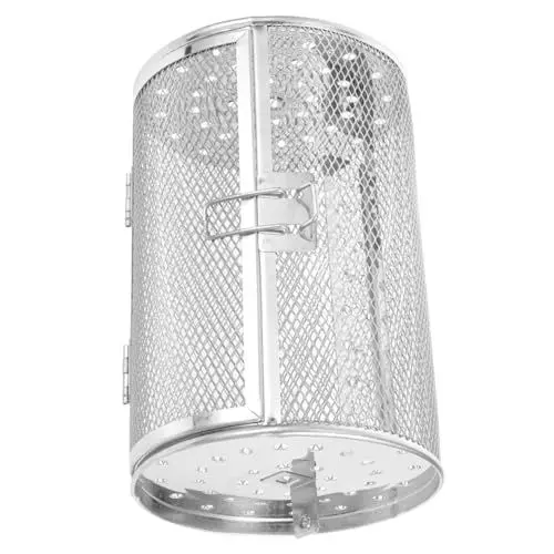 Produktbild: ORFOFE Universal-Backform für den Ofen Grill drehbares Design Nicht-Grillkorb zum Rösten von Gemüse Erdnüssen Kastanien Trockenfrüchten und Nüssen