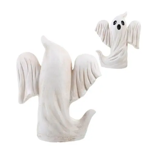 Produktbild: ORFOFE Halloween Geisterfigur Mit Integrierten Schlauchlichtern Gruselige Gartendeko Für Halloween Ideal Zur Verschönerung Von Hof Terrasse Und Fenster Mit Lichteffekten Und