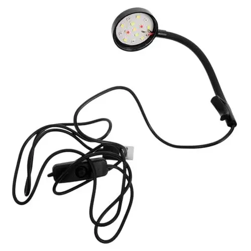 Produktbild: ORFOFE Mini Aquarium Licht Aquarium Licht Professionelle Aquarium Lampe Wiederverwendbare Aquarium Versorgung