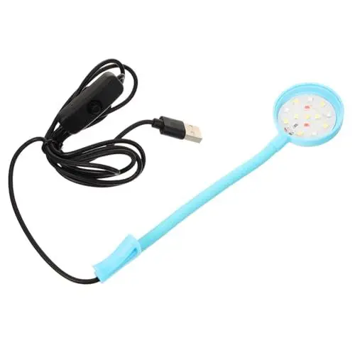 Produktbild: ORFOFE Fisch Tank USB Licht Aquarium Licht Aquarium Licht Tank Aquarium Lampe Marine Aquarium Licht