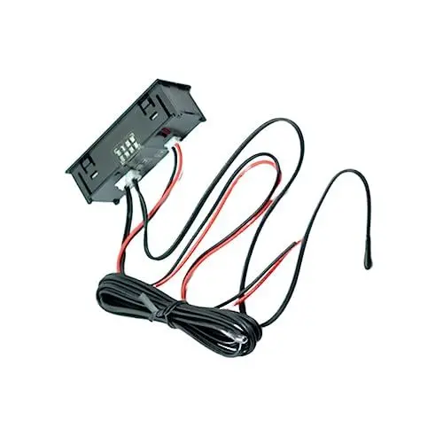 Produktbild: ORFOFE Klimaanlagen-Thermometer Thermometer für Aquarium Dual digitales Thermometer raumthermometer innen Armaturenbrettdekorationen für Autos Außenthermometer elektronisch schmücken