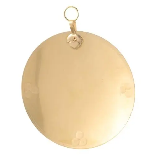 Produktbild: ORFOFE Chinesisches Retro Bagua Kupfer Spiegel Deko Hängender Wandspiegel Für Wohnzimmer Schlafzimmer Büro Feng Shui Ornament Für Stilvolle Inneneinrichtung