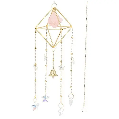 Produktbild: ORFOFE Hängender Schmuck Kristall Garten Ornament für Home Decor
