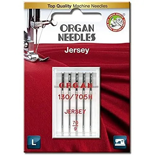 Produktbild: Organ Needles 5205070BL Maschinennadeln, Silber, 70/10 Größe, 5 Count