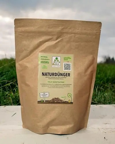Produktbild: yellow MEDIA Organische Düngepellets (1 kg) für blühende Pflanzen wie Hanf - Dünger aus nachhaltiger Insektenzucht (Hermetia Illucens) - enthält von Natur aus Chitin und Bodenorganismen