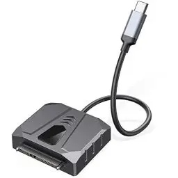 Produktbild: ORICO SATA Kabel Adapter,USB C zu SATA III Kabel für 2,5 Zoll HDD/SSD Festplatten,Unterstützt UASP (S2-3C-5)