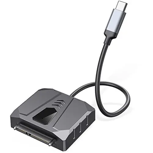 Produktbild: ORICO SATA Kabel Adapter,USB C zu SATA III Kabel für 2,5 Zoll HDD/SSD Festplatten,Unterstützt UASP (S2-3C-5)