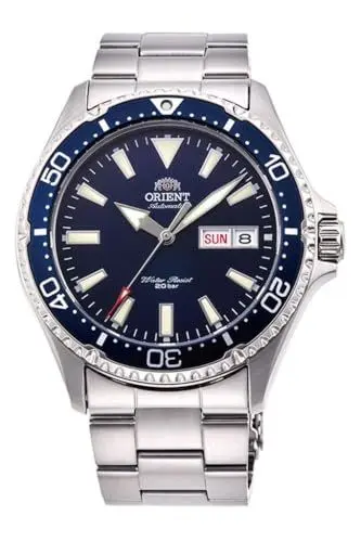 Produktbild: Orient Unisex Erwachsene Analog Automatik Uhr mit Edelstahl Armband RA-AA0002L19B