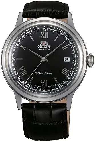 Produktbild: Orient Unisex Erwachsene Analog Automatik Uhr mit Leder Armband FAC0000AB0