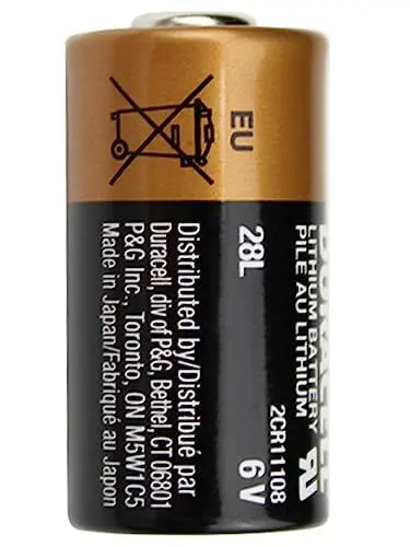 Produktbild: Original 2 Stück 2CR11108 PX28LBKS für Leica M6 M7 F-1 Kamera 6V Lithiumbatterie D URACELL 28L 28A