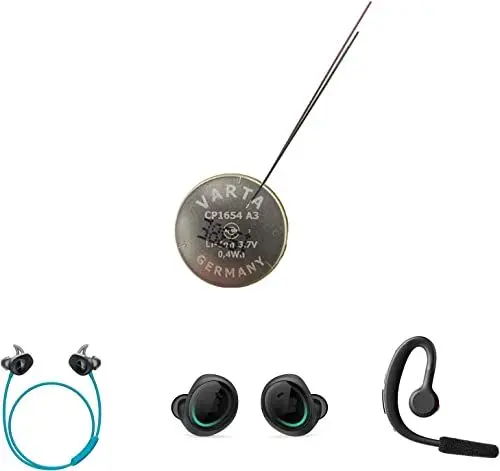 Produktbild: Original CP1654 A3 for Jabra and Bose SoundSport Pulse Wireless Bluetooth Headset LIR1654 Batteries 3.7 V Li-Ion Battery V ARTA