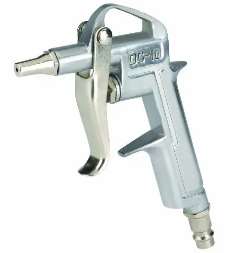 Produktbild: Original Einhell Ausblaspistole kurz (Kompressor-Zubehör, für max. 8 bar, Stecknippel für Schnellkupplung, inkl. 1x Düse kurz 20 mm)