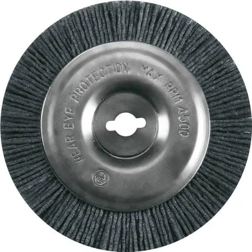 Produktbild: Original Einhell Ersatzbürste Nylon (Fugenreiniger-Zubehör, Reinigungsbreite 10 mm, passend für Einhell Elektro- & Akku Fugenreiniger BG-EG 1410, GC-EG 1410, GC-CC 18 Li)