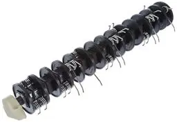 Produktbild: Original Einhell Ersatzlüfterwalze (Vertikutierer-Lüfter-Zubehör, passend für Einhell Elektro-Vertikutierer-Lüfter GE-SA 1640, 30 Krallen aus Stahl, 40 cm Arbeitsbreite)