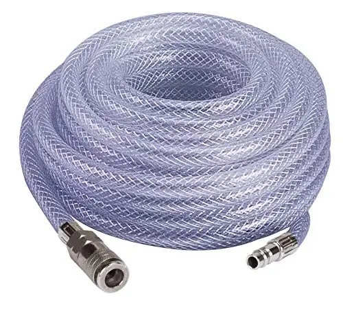 Produktbild: Original Einhell Gewebeschlauch 15 m (Kompressor-Zubehör, 15 m Länge, Innendurchmesser 9 mm, R 1/4'' Innengewinde, aus PVC-Gewebe, max. Arbeitsdruck 15 bar)