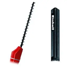 Produktbild: Original Einhell Heckenscheren-Aufsatz (Hochentaster-Zubehör, passend für Akku-Hochentaster GE-LC 18 Li T, 40 cm Schnittlänge, 16 mm Zahnabstand)