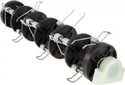 Produktbild: Original Einhell Lüfterwalze (Vertikutierer-Zubehör, 28 cm Arbeitsbreite, passend für Akku-Vertikutierer-Lüfter GC-SC 18/28 Li und GC-SCA 18/280 BL, 24 Krallen aus Stahl)