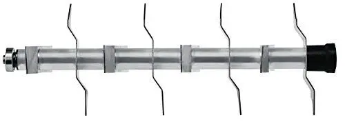 Produktbild: Original Einhell Messerwalze (Vertikutierer-Lüfter-Zubehör, passend für Einhell Elektro-Vertikutierer-Lüfter GC-SA/ES 1231/1, 8 Doppelmesser, 31 cm Arbeitsbreite)