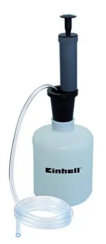Produktbild: Original Einhell Öl- und Benzinabsaugpumpe (zum Abpumpen von Benzin und Öl aus Tanks und Fässern, 1,6 Liter Behälter, 1,3 m Schlauch