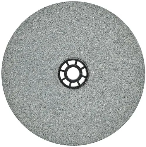 Produktbild: Original Einhell Schleifscheibe Ø 150 mm (Doppelschleifer-Zubehör, passend für Einhell Nass-Trockenschleifer und Stand-Bandschleifer, grobe Körnung K60, 32-mm-Aufnahme)