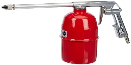 Produktbild: Original Einhell Sprühpistole mit Saugbecher (Kompressor-Zubehör, 900 ml Saugbecher, stufenlos regulierbarer Abzugshebel, drehbare Düse, inkl. Stecknippel)