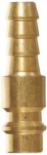 Produktbild: Original Einhell Stecktülle (Durchmesser 9 mm, Kompressor-Zubehör, aus robustem Messing, zur Verbindung von Kompressoren, Schläuchen und Druckluft-Werkzeugen)