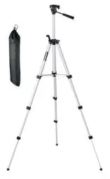 Produktbild: Original Einhell Teleskop Stativ Tripod (passend für Lasernivelliergerät und Kreuzlinienlaser, Arbeitshöhe 37-110 cm)