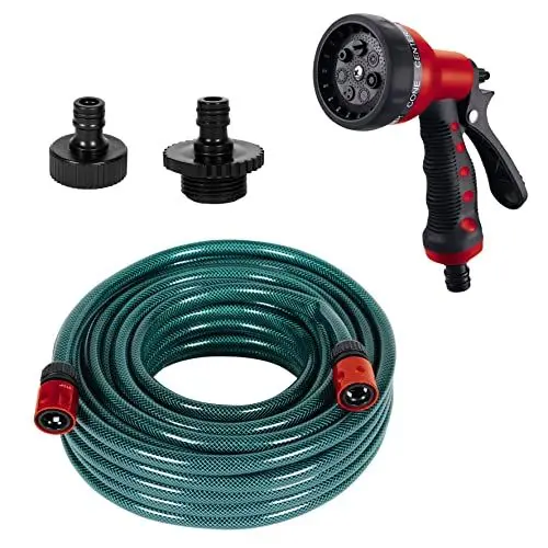 Produktbild: Original Einhell Zubehör-Set Druckseite (OFP) (Pumpen-Zubehör, druckseitiges Zubehör-Set, inkl. Gartenschlauch, 2x Adapter, Gartenbrause)