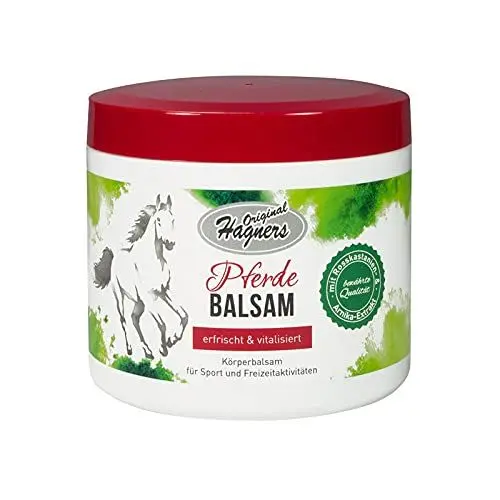 Produktbild: Original Hagners Pferdebalsam (500 ml), erfrischt und vitalisiert, für Wohlbefinden und Entspannung