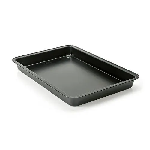 Produktbild: Original Kaiser Classic Brat- und Auflaufform 42 x 29 x 4 cm, Backblech antihaftbeschichtet, extra hoher Rand, praktischer Griffrand, optimale Wärmeleitung, extra hoher Rand, praktischer Griffrand