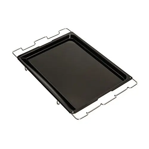 Produktbild: Original Kaiser Inspiration Kuchen-/ Backblech ausziehbar mit Rasterbügel 41 bis 51 x 33 cm, größenverstellbar, antihaftbeschichtet, schnittfest, spülmaschinengeeignet, Schwarz