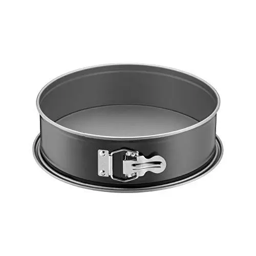 Produktbild: Original Kaiser Inspiration Springform 24 cm rund, Flachboden, Backform 24 cm rund, Kuchenform rund antihaftbeschichtet, auslaufsicher