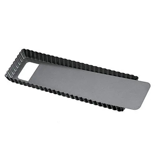 Produktbild: ORIGINAL KAISER Quiche-/Obstkuchenform La Forme Plus 35x13cm, Stahl, Schwarz, 35 x 13 x 3 cm