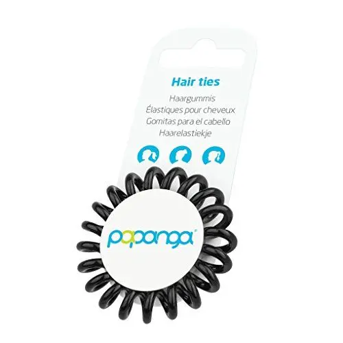 Produktbild: Original Papanga® Spiral Haargummi, Classic Edition, Größe: Small, Farbe: Black