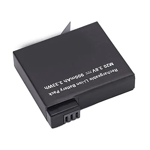 Produktbild: Original Sportkamera Li-Ionen-Akku Kamerabatterien Bewegungskamera-Ersatzakku Original für M20 Wiederaufladbarer Li-Ionen-Akku 3,8 V 900 MAh Action-Kamera-Akku