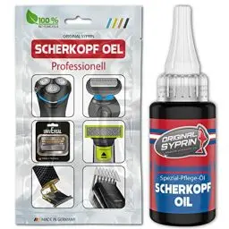 Produktbild: Original Syprin Scherkopf Öl für Haarschneidemaschinen Haarschneider Rasierer Trimmer I Scherkopföl Friseurbedarf Schermaschinenöl Feinmechanik Öl