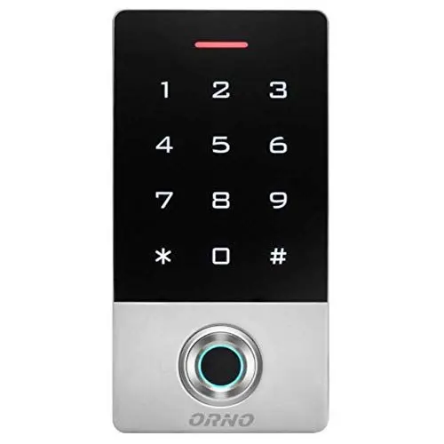 Produktbild: ORNO OR-ZS-822 Wasserdichtes Fingerprint Schloss Kompatibel mit Zugangskarten