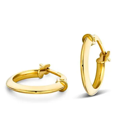 Produktbild: Orovi Ohrringe Damen Gelbgold 14 Karat / 585 Gold Creolen