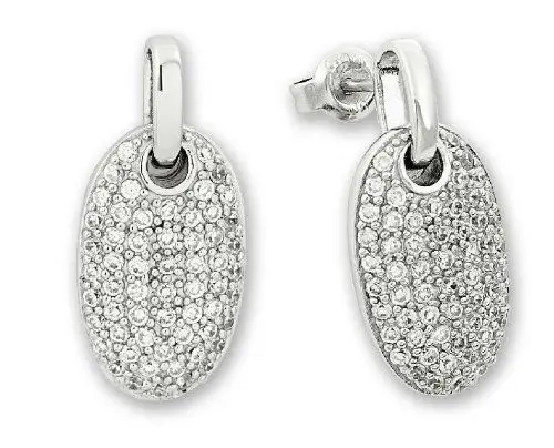 Produktbild: Orphelia Damen-Ohrringe Pave 925 Sterlingsilber mit Zirkonia ZO-5808