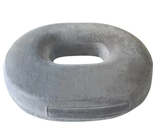 Produktbild: Ecosafeter Donut Hämorrhoiden Sitzkissen-Kissen für Bürostuhl, Einfach und praktisch, Ergonomisches Steißbeinkissen, für Schwangerschaft, Postnatal, Ischias, Steißbein
