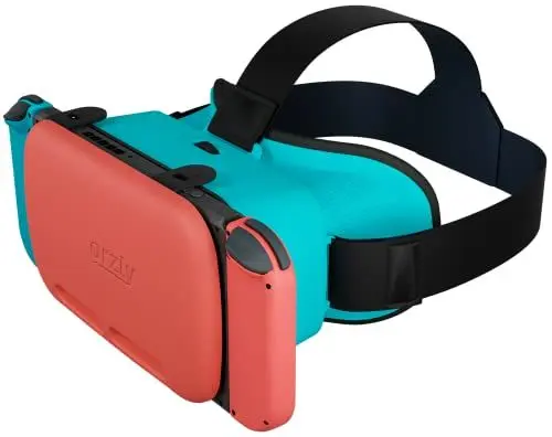 Produktbild: Orzly VR-Headset für Nintendo Switch und Switch-OLED-Konsole mit verstellbarem Objektiv für EIN Virtual-Reality-Spielerlebnis und für Labo VR – Tanami – Geschenkbox-Edition